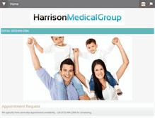 Tablet Screenshot of harrison-med.com